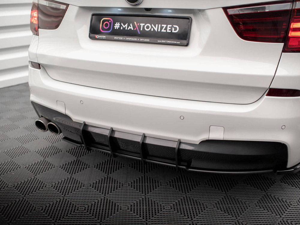 Street PRO Rear Diffuser BMW X3 M-Pack F25 Maxton Design