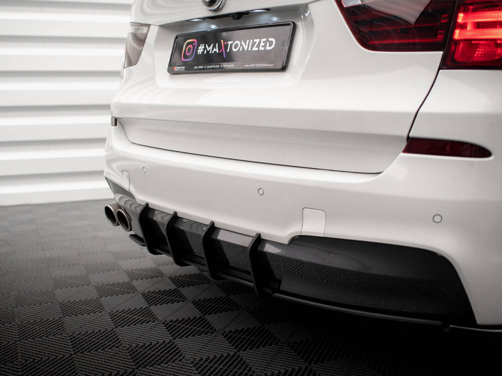 Street PRO Rear Diffuser BMW X3 M-Pack F25 Maxton Design