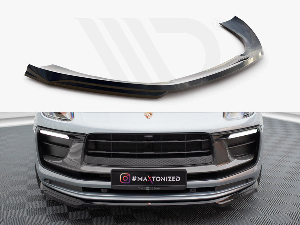 Front Splitter Porsche Macan Mk1 Facelift 2 Maxton Design