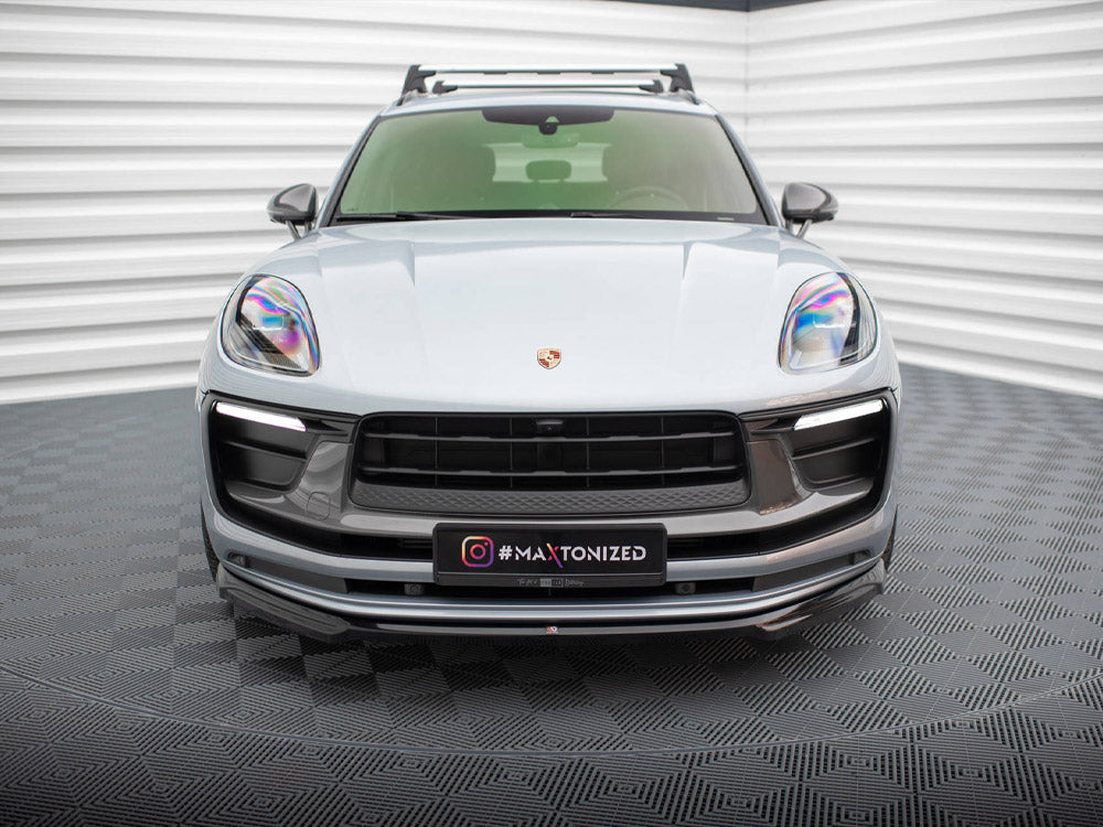 Front Splitter Porsche Macan Mk1 Facelift 2 Maxton Design