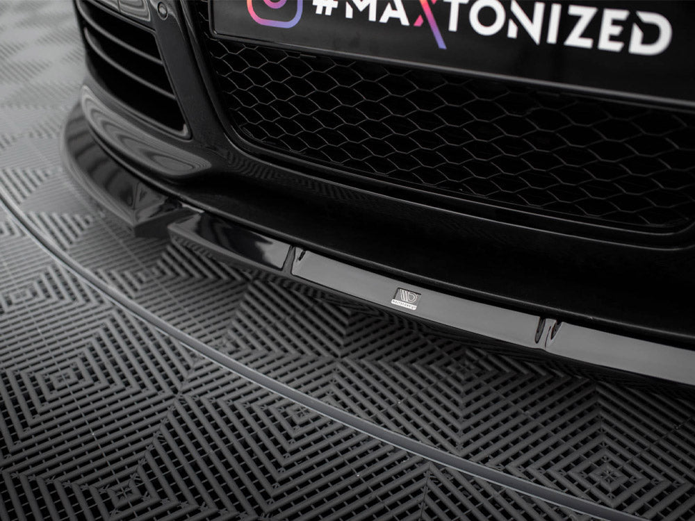 Front Splitter V.2 Audi RS6 Avant C6 Maxton Design