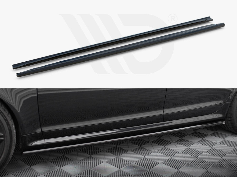 Side Skirts Diffusers V.2 Audi RS6 Avant C6 Maxton Design