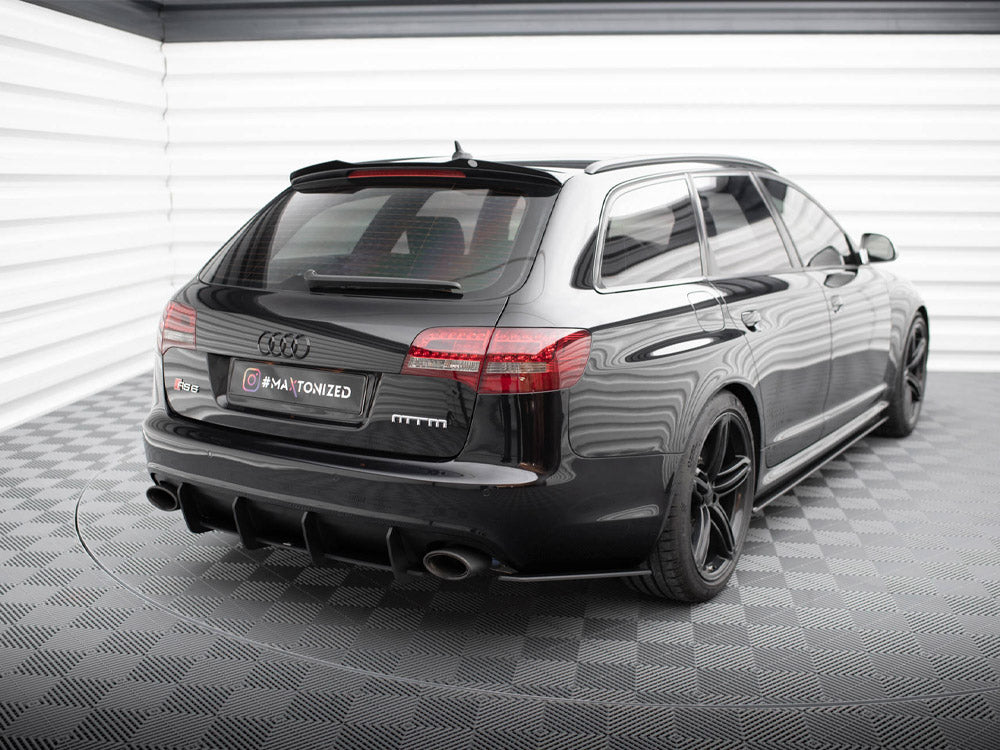 Street Pro Rear Side Splitters Audi RS6 Avant C6 Maxton Design