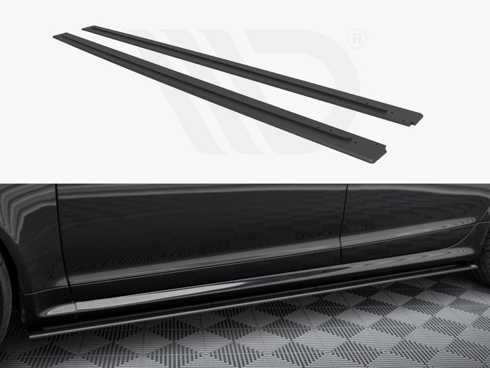 Street PRO Side Skirts Diffusers Audi RS6 Avant C6 Maxton Design