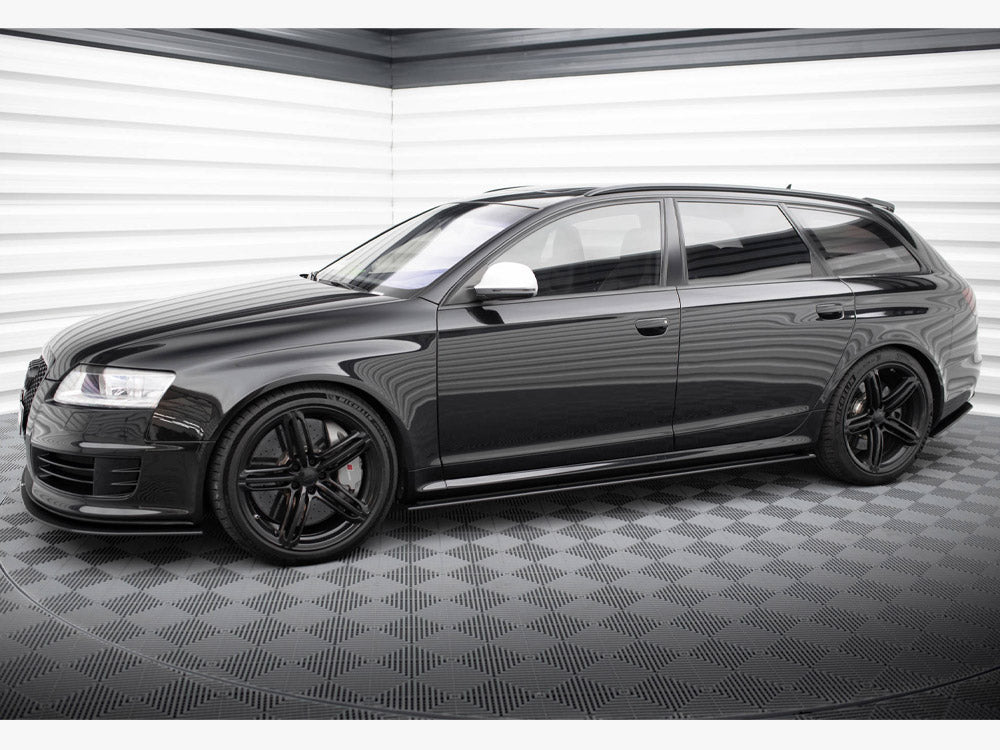 Street PRO Side Skirts Diffusers Audi RS6 Avant C6 Maxton Design