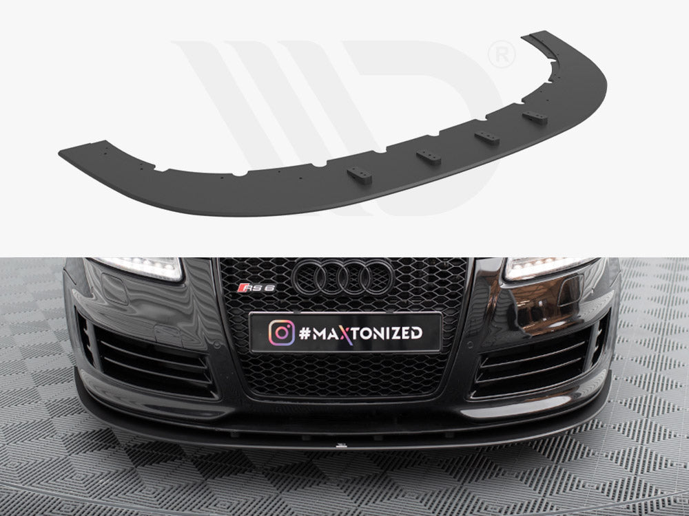 Street PRO Front Splitter Audi RS6 Avant C6 Maxton Design