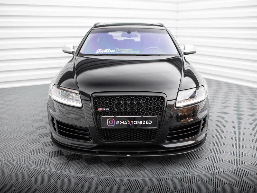 Street PRO Front Splitter Audi RS6 Avant C6 Maxton Design