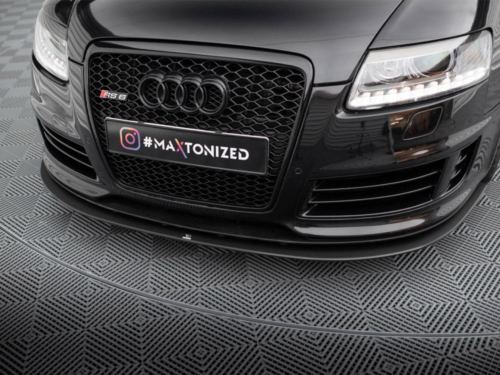 Street PRO Front Splitter Audi RS6 Avant C6 Maxton Design