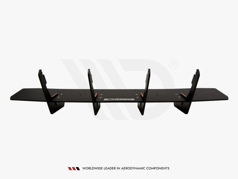 Rear Diffuser &amp; Rear Side Splitters Audi S6 C7 Facelift Maxton Design