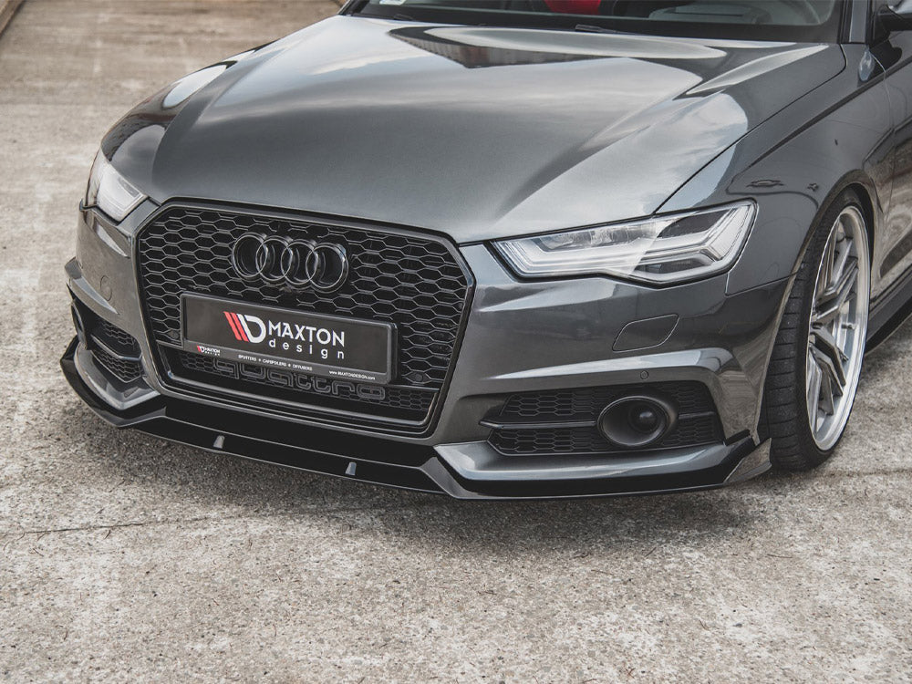 Front Splitter Audi S6 / A6 S-Line C7 FL Maxton Design