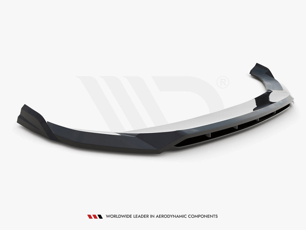 Front Splitter V.1 Audi SQ5 / Q5 S-Line SUV / Sportback Mk2 Facelift Maxton Design