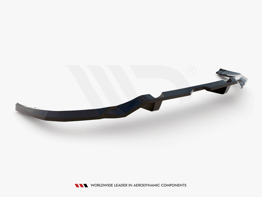 Central Rear Splitter (Vertical Bars) Audi SQ5 Sportback Mk2 Facelift Maxton Design