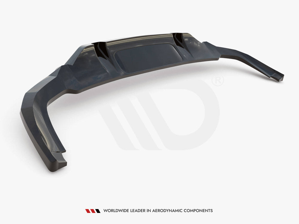 Central Rear Splitter (Vertical Bars) Audi SQ5 Sportback Mk2 Facelift Maxton Design