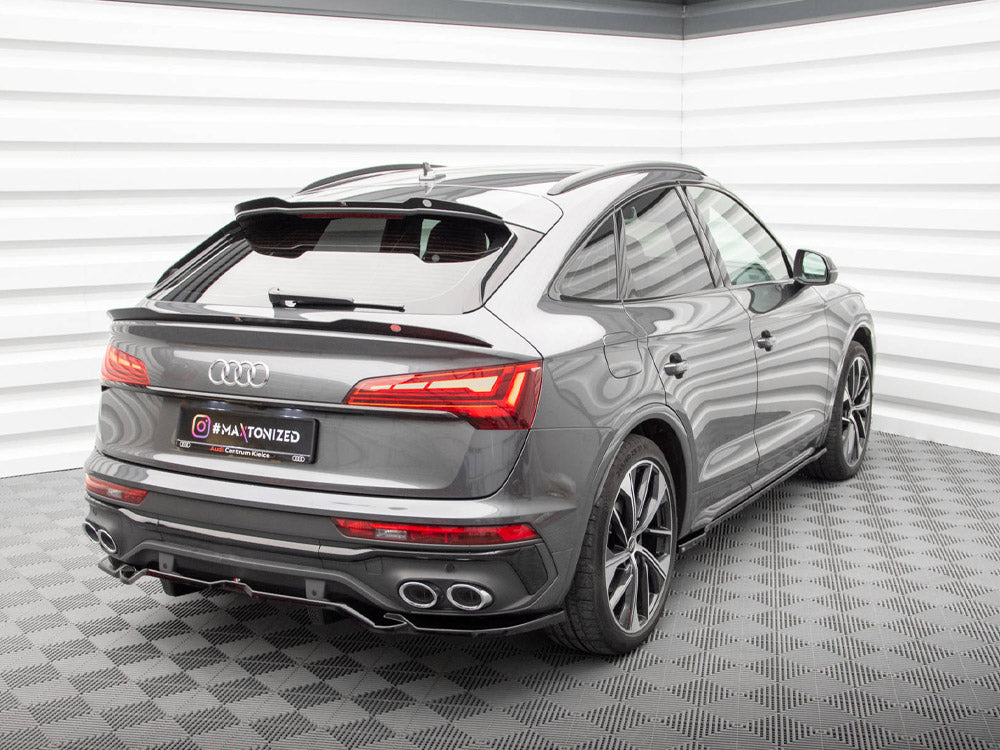 Lower Spoiler CAP Audi SQ5 Sportback Mk2 Facelift Maxton Design