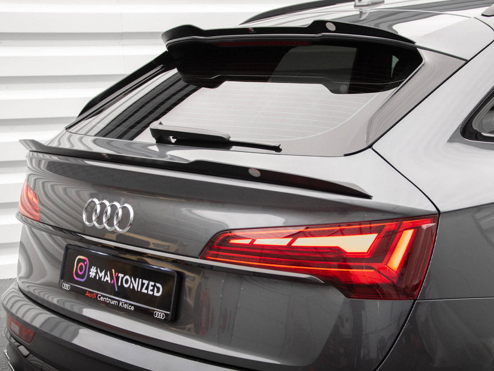 Lower Spoiler CAP Audi SQ5 Sportback Mk2 Facelift Maxton Design