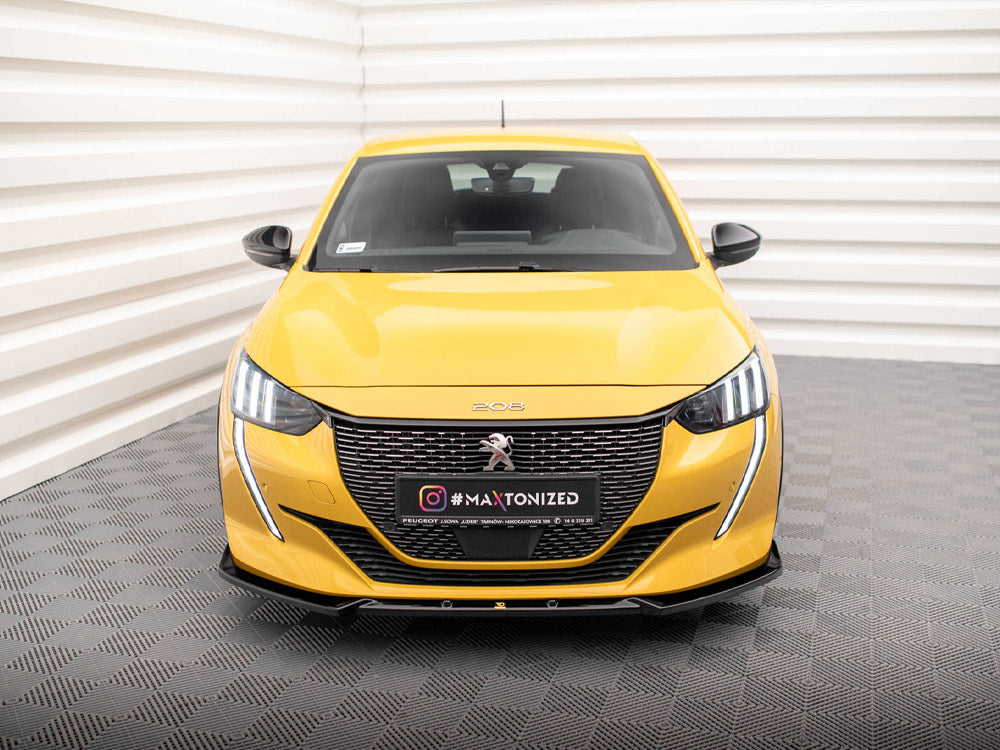 Front Splitter V.1 Peugeot 208 GT Mk2 Maxton Design