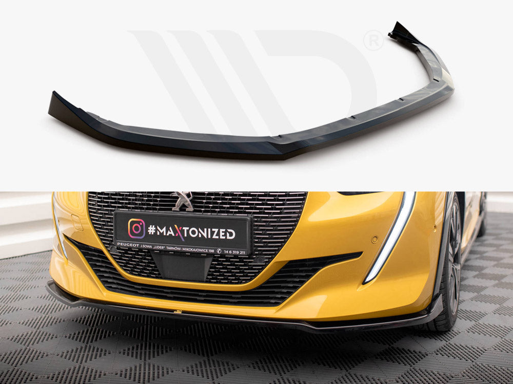 Front Splitter V.2 Peugeot 208 GT Mk2 Maxton Design