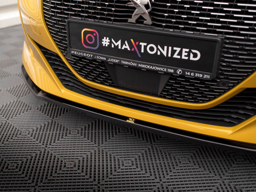 Front Splitter V.2 Peugeot 208 GT Mk2 Maxton Design