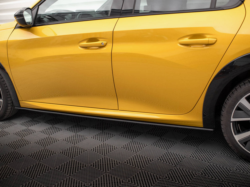 Street PRO Side Skirts Diffusers Peugeot 208 GT Mk2 Maxton Design