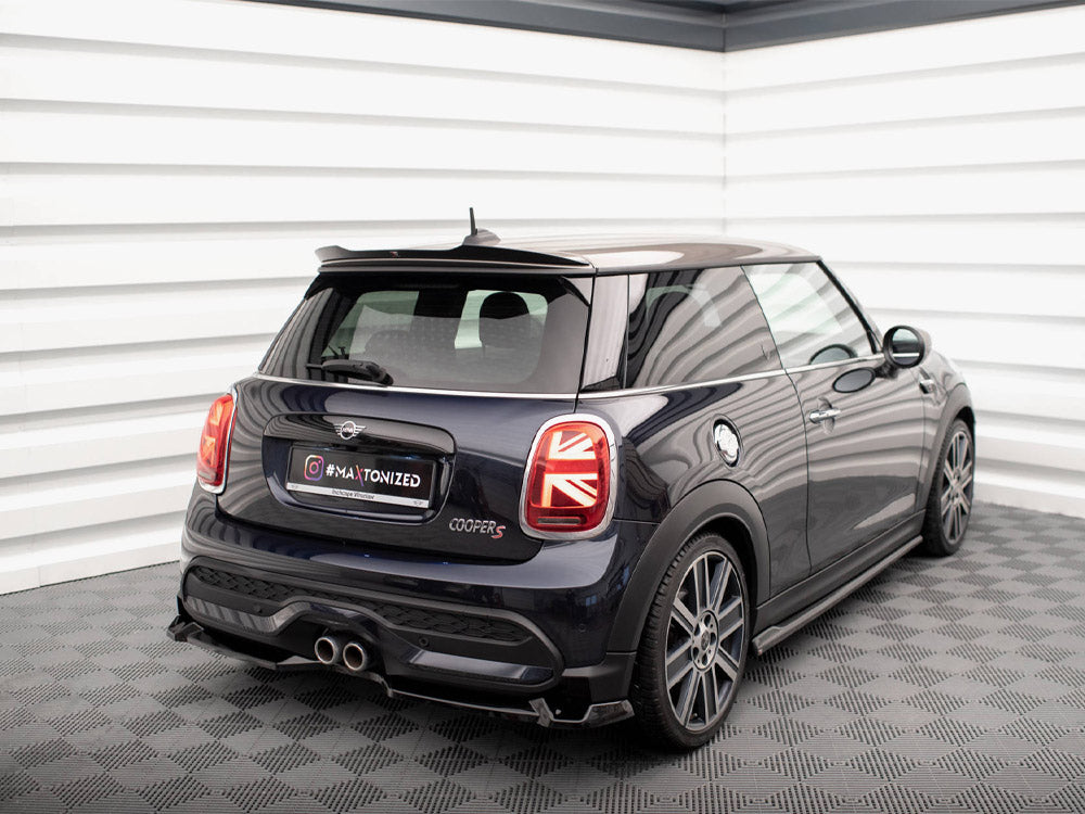 Central Rear Splitter Mini Cooper S F56 Facelift Maxton Design