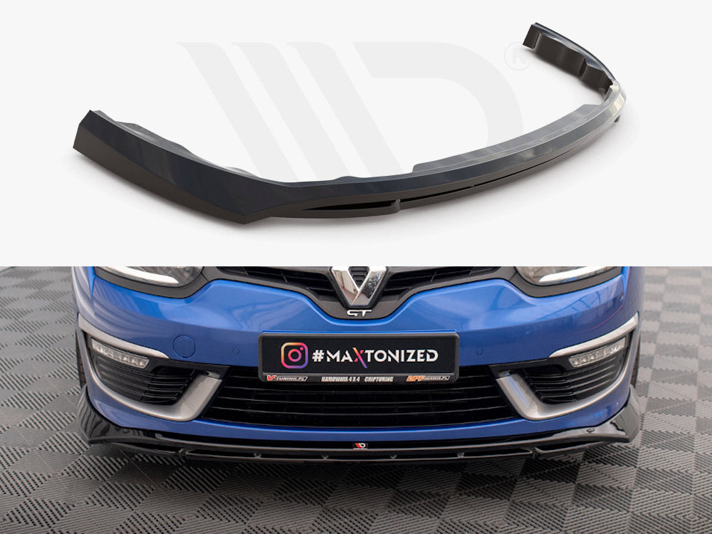 Front Splitter Renault Megane GT Line Grandtour Mk3 Facelift Maxton Design