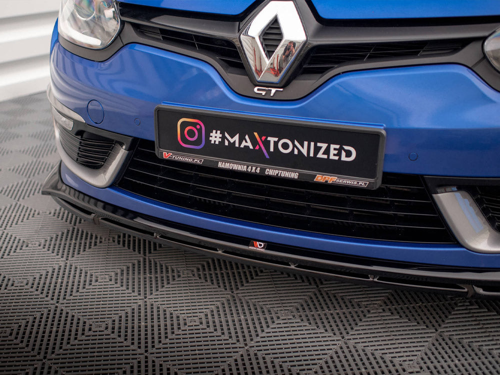 Front Splitter Renault Megane GT Line Grandtour Mk3 Facelift Maxton Design