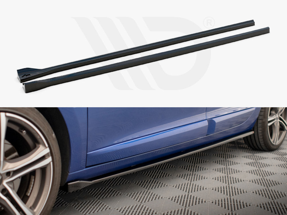 Side Skirts Diffusers Renault Megane GT Line Grandtour Mk3 Facelift Maxton Design