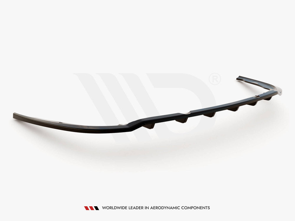 Central Rear Splitter (Vertical Bars) Renault Megane GT Line Grandtour Mk3 Facelift Maxton Design