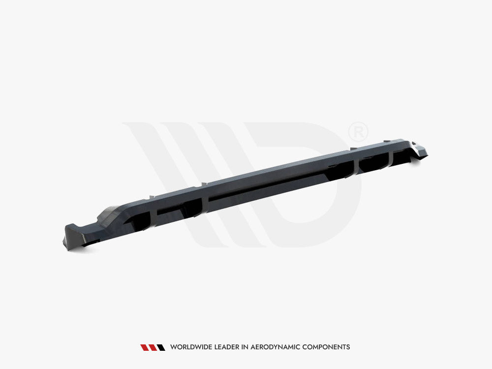 Central Rear Splitter (Vertical Bars) V.1 BMW M340i G20 / G21 Facelift Maxton Design