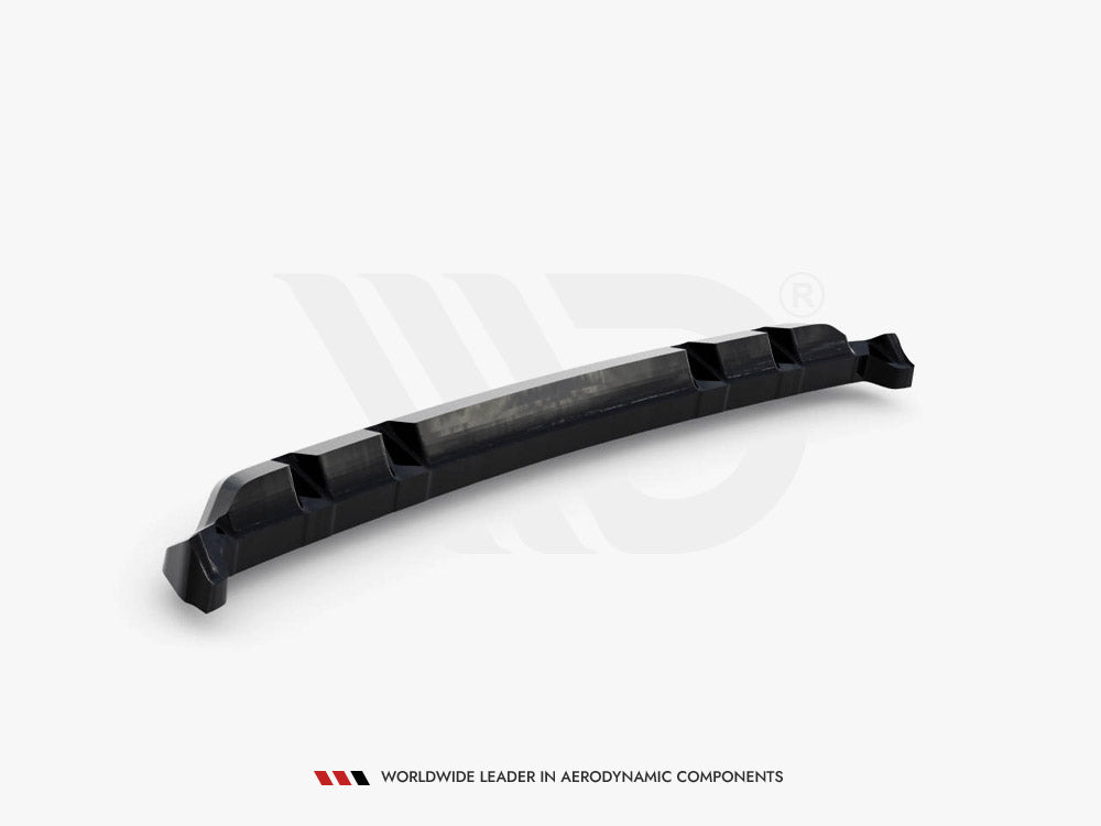 Central Rear Splitter (Vertical Bars) V.1 BMW M340i G20 / G21 Facelift Maxton Design