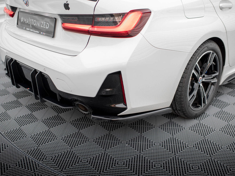 Rear Side Splitters BMW 3 M-Pack G20 / G21 Facelift Maxton Design