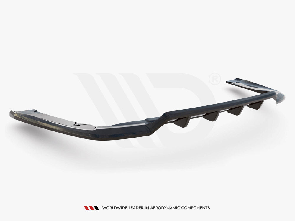 Central Rear Splitter (Vertical Bars) Chrysler Pacifica Mk2 Maxton Design