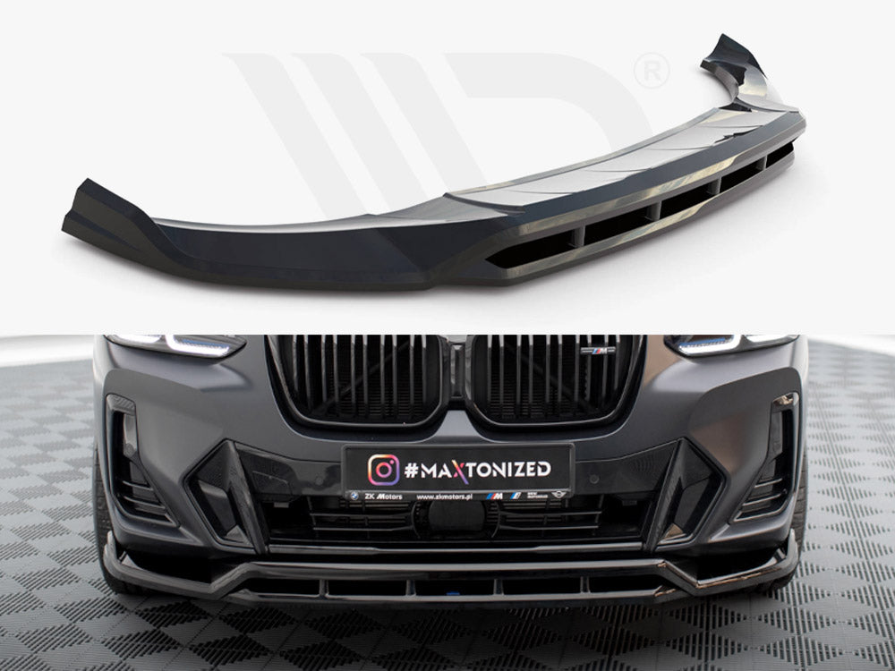 Front Splitter BMW X3 M-Pack G01 Facelift Maxton Design