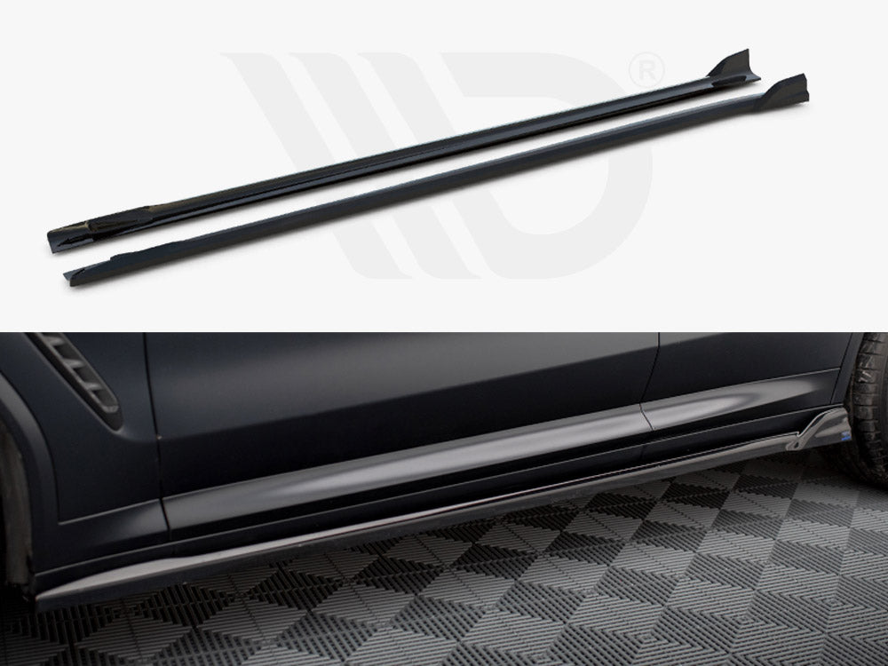 Side Skirts Diffusers BMW X3 M-Pack G01 Facelift Maxton Design