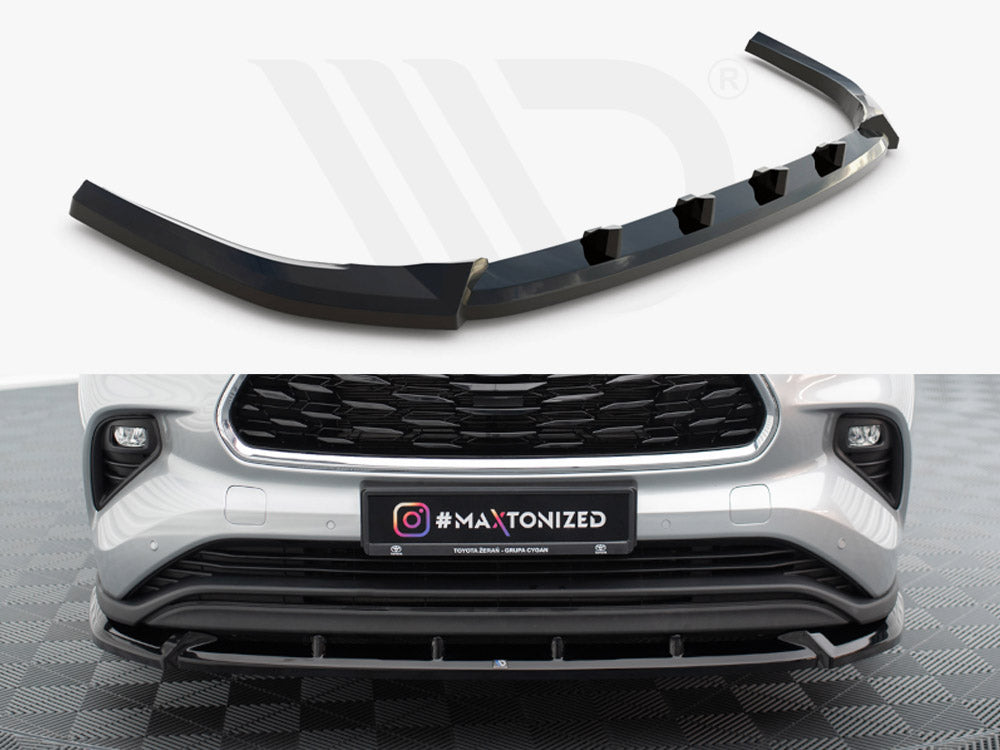 Front Splitter Toyota Highlander Mk4 Maxton Design