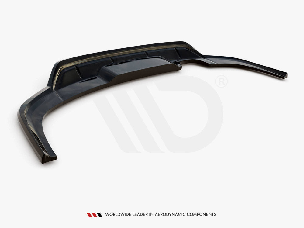 Central Rear Splitter (Vertical Bars) VW Taigo R-Line Mk1 Maxton Design