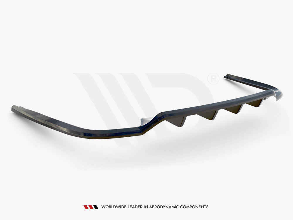 Central Rear Splitter (Vertical Bars) Audi A8 S-Line D5 Maxton Design