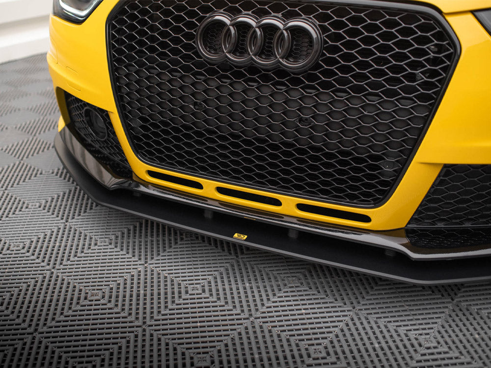 Street PRO Front Splitter Audi RS4 B8 Maxton Design