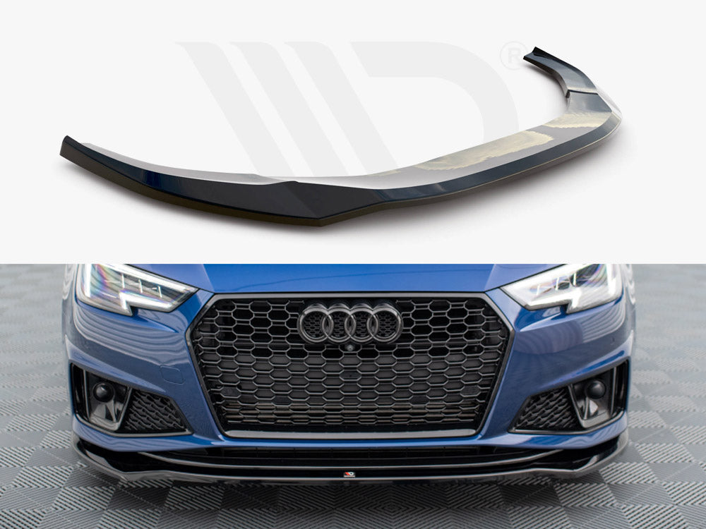 Front Splitter V.2 Audi A4 Competition B9 Maxton Design