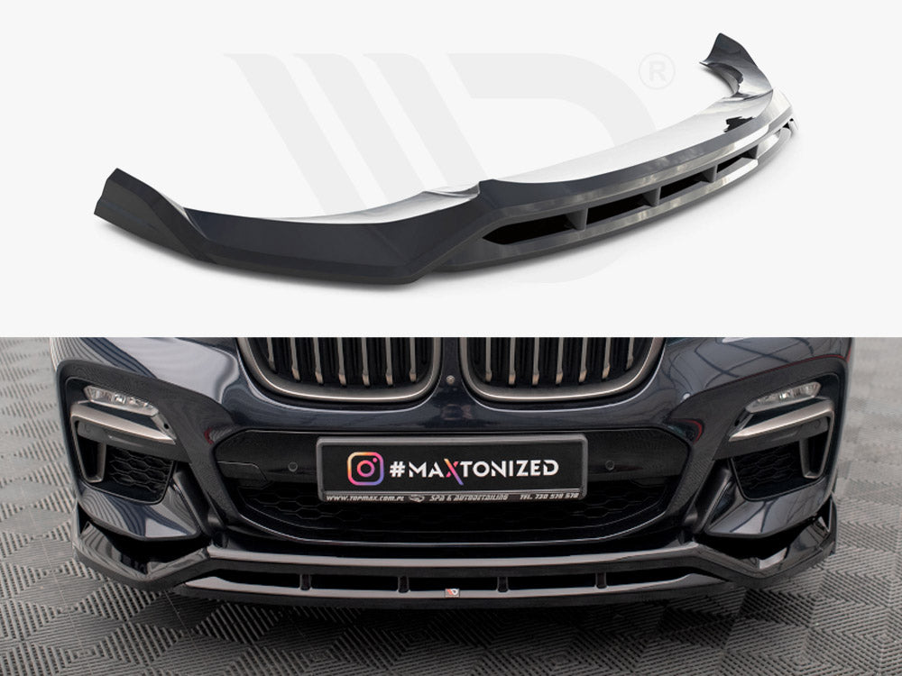 Front Splitter V.2 BMW X4 M-Pack G02 Maxton Design