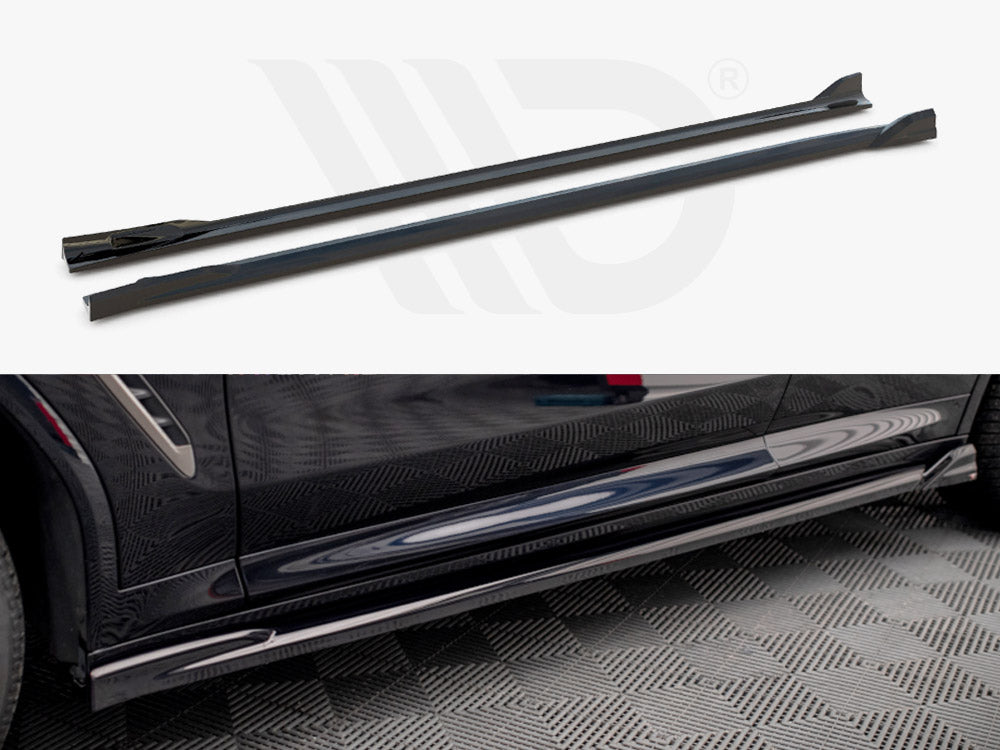 Side Skirts Diffusers V.2 BMW X4 M-Pack G02 Maxton Design