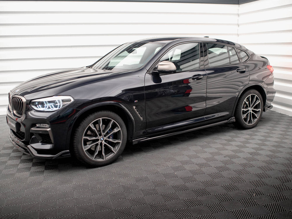 Side Skirts Diffusers V.2 BMW X4 M-Pack G02 Maxton Design