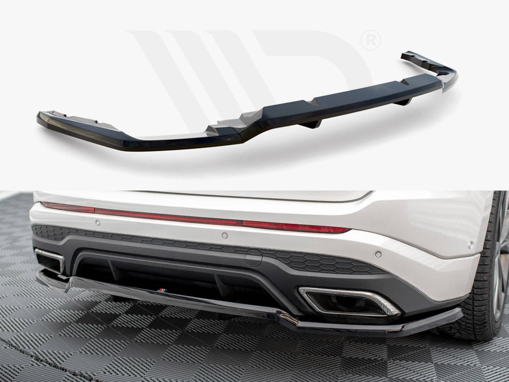 Central Rear Splitter (Vertical Bars) Ford Edge Sport Mk2 Maxton Design