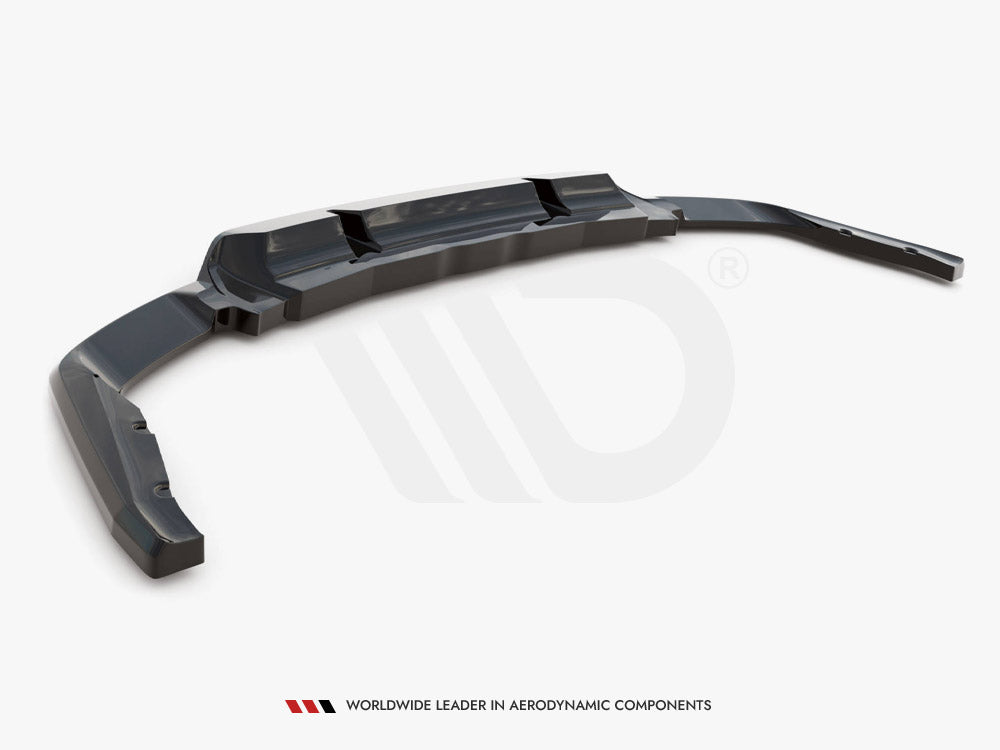 Central Rear Splitter (Vertical Bars) Ford Edge Sport Mk2 Maxton Design