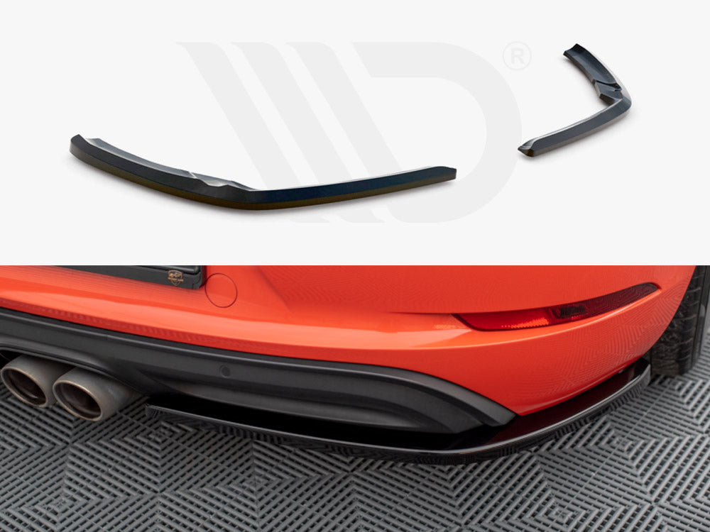 Rear Side Splitters Porsche 718 Cayman 982c Maxton Design