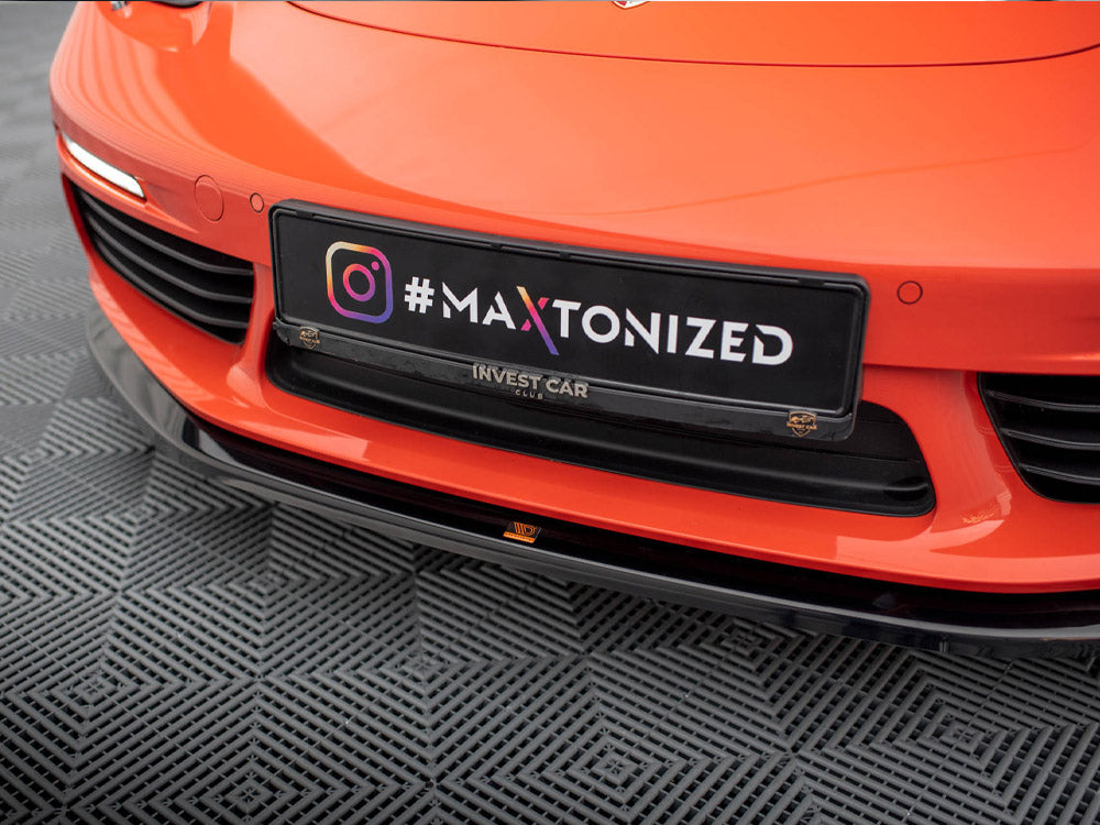 Front Splitter V.2 Porsche 718 Cayman 982c Maxton Design