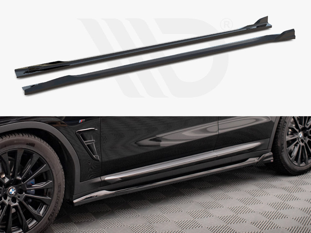 Side Skirts Diffusers BMW X3 G01 Maxton Design