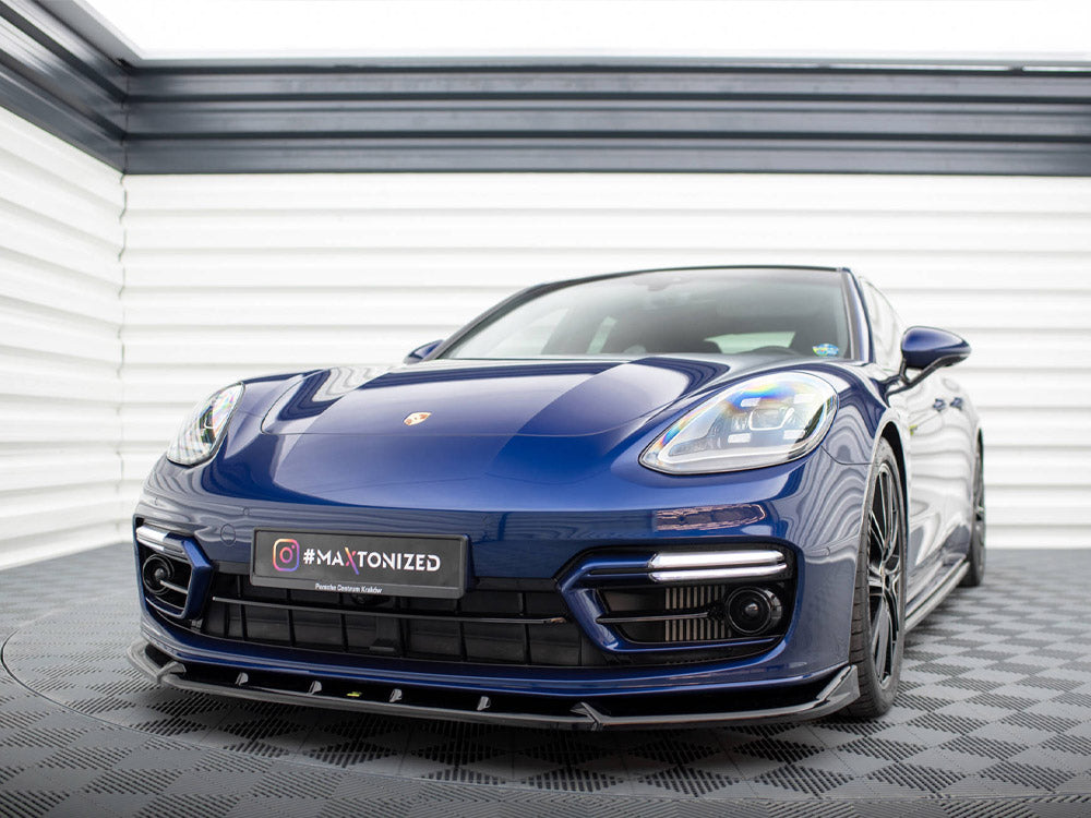 Front Splitter V.2 Porsche Panamera E-Hybrid 971 Facelift Maxton Design