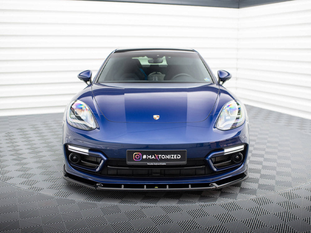 Front Splitter V.2 Porsche Panamera E-Hybrid 971 Facelift Maxton Design