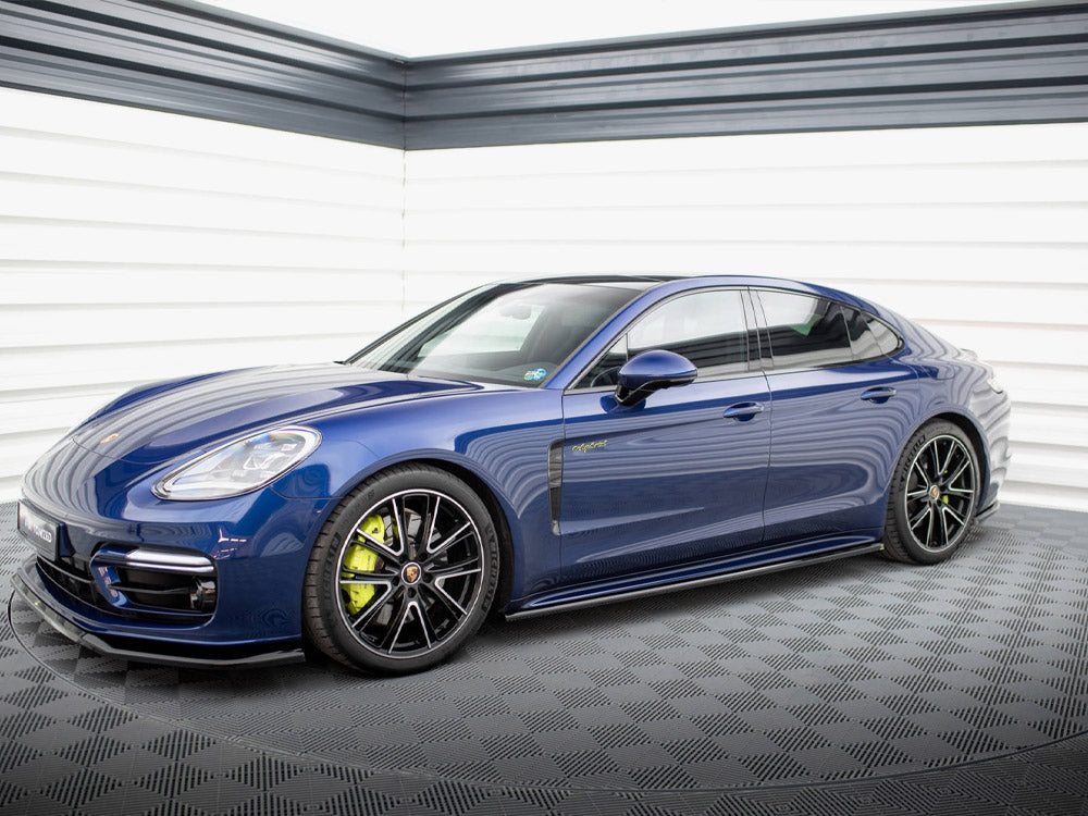 Side Skirts Diffusers Porsche Panamera E-Hybrid 971 Facelift Maxton Design